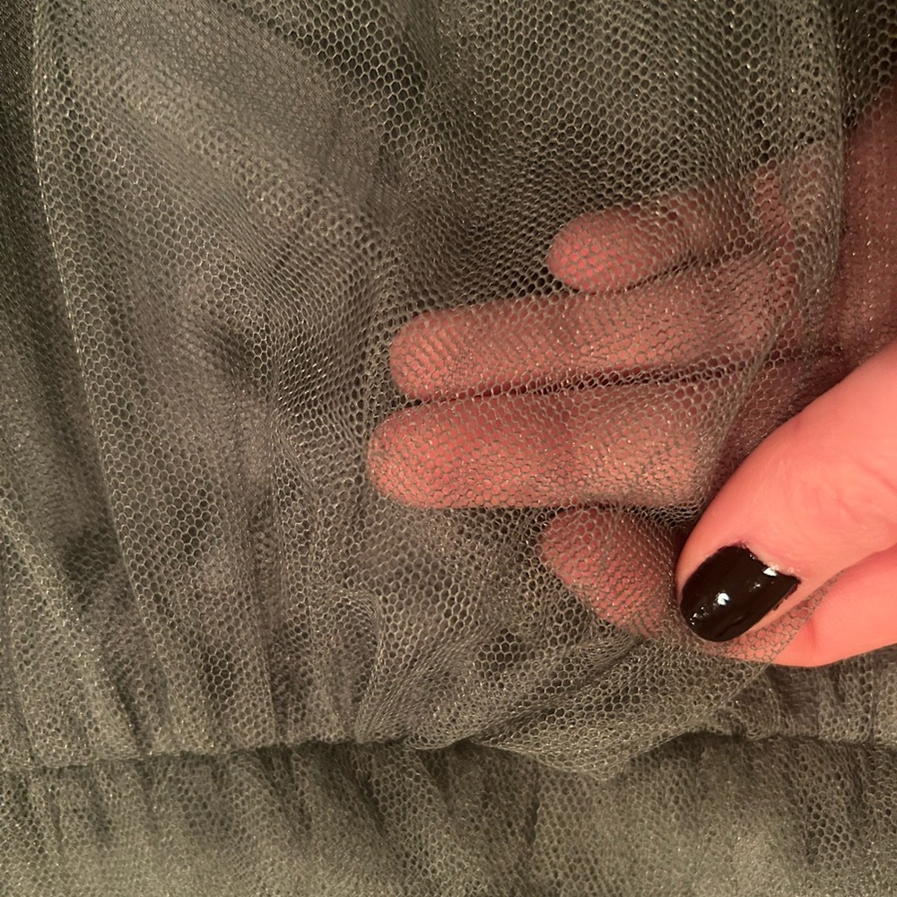 REVELRY ALMA TULLE DRESS ROSEMARY - Picture 6 of 10